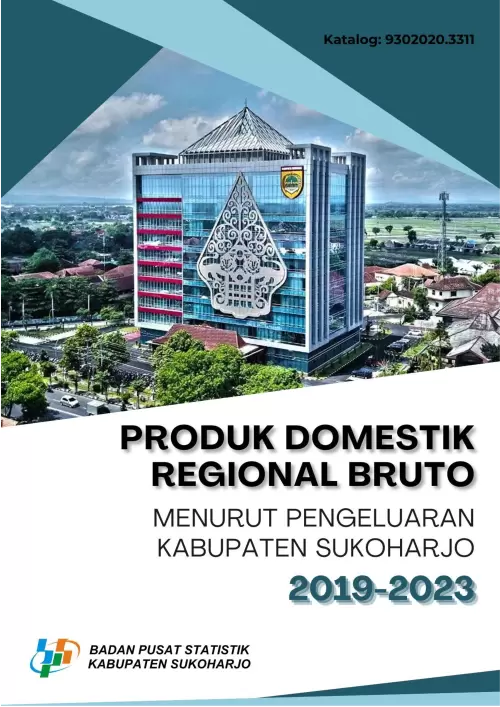 Produk Domestik Regional Bruto Kabupaten Sukoharjo Menurut Pengeluaran 2019-2023