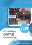 Kecamatan Gatak Dalam Angka 2020