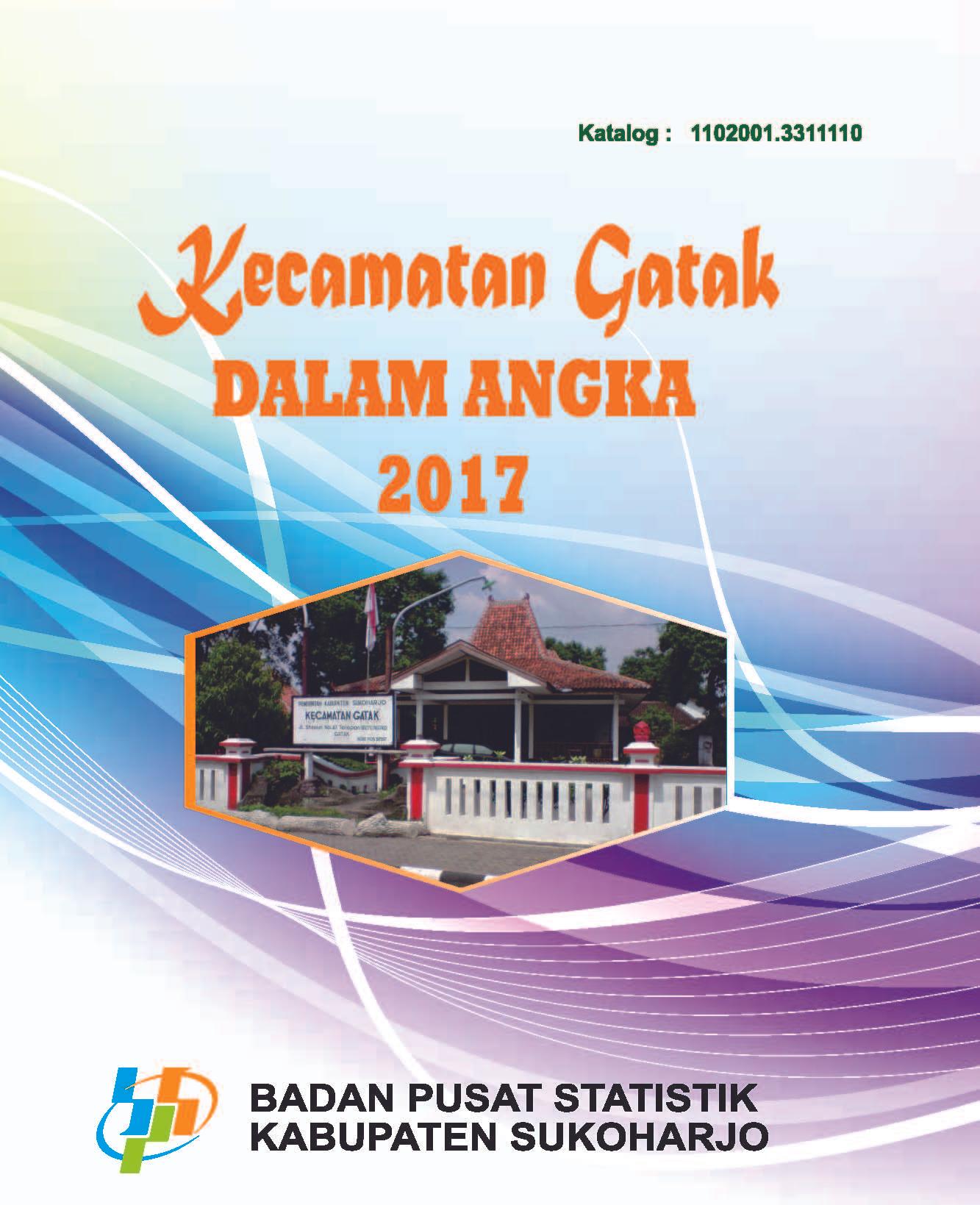 Kecamatan Gatak Dalam Angka 2017